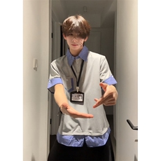 【有货】BK905CC-特P38假两件拼接polo衫短袖T恤男女，男装T恤，星座1007（原301D）