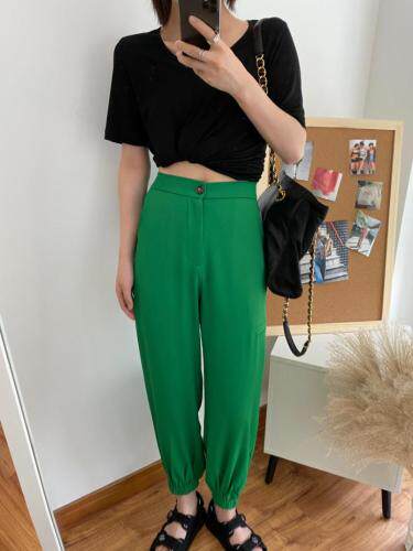 amberzhang2021NEW夏装灯笼裤，女装，AMBER ZHANG