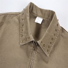 水洗牛仔外套男款春季美式痞帅上衣服宽松休闲工装夹克JK1315-P98，男装工装外套，星座1103-3