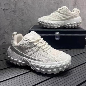 轮胎底时尚男鞋潮流休闲鞋男图片