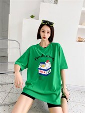 时尚潮流欧货大版T恤，女装T恤，泽妤