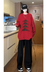 不规则工艺美感秋冬毛衣极简文艺范氛围感时髦上衣HY693TP55，男装针织衫/毛衣，电商A102B