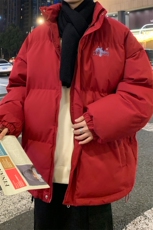 外景冬季加厚面包服男文艺大码宽松保暖棉衣立领外套MF00901/P90，男装棉衣，电商B316