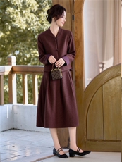 9752时尚复古气质套裙，女装套装/套裙，罗得堡