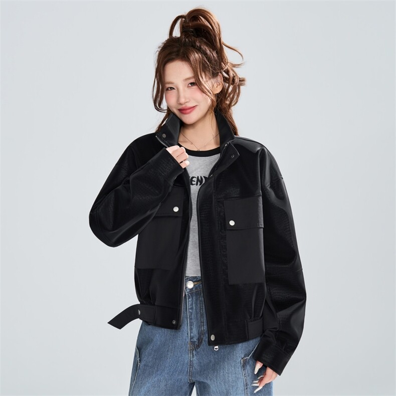 2026新款外套女宽松休闲多口袋机能风潮流夹克XZ309JK8008P95,男装夹克,星座309（原A406）