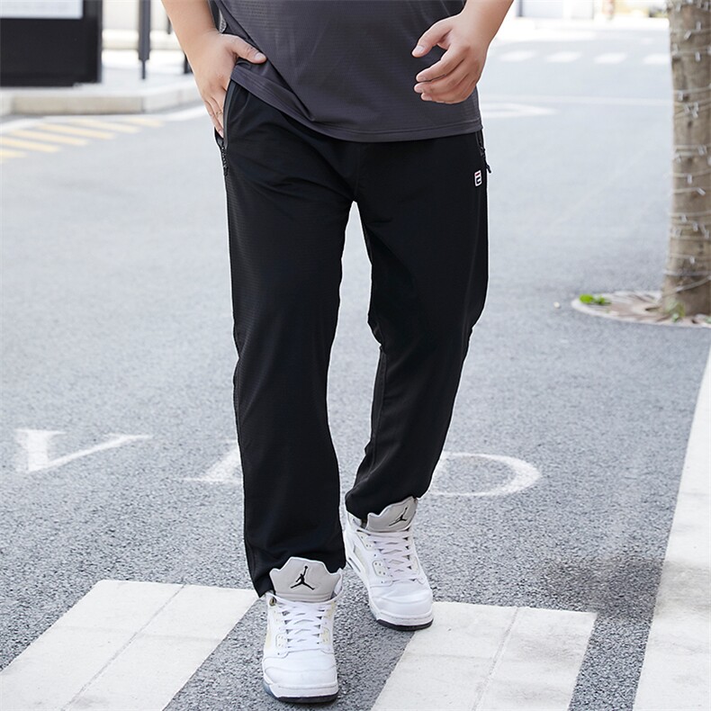 男春夏大码弹力冰丝网眼空调裤5032-1_998(L-4XLP605XL-9XLP65),男装休闲裤,星座1516-1