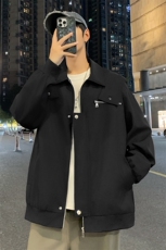 秋季男士立领美式休闲大码夹克外套J05-P55控108，男装夹克，星座209