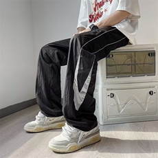 美式高街机能工装裤男款冰丝裤子潮牌运动户外速干947P35，男装休闲裤，星座410-2