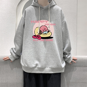 连帽卫衣男大码运动服帽衫外套WY2313-P35 加绒款-P40图片