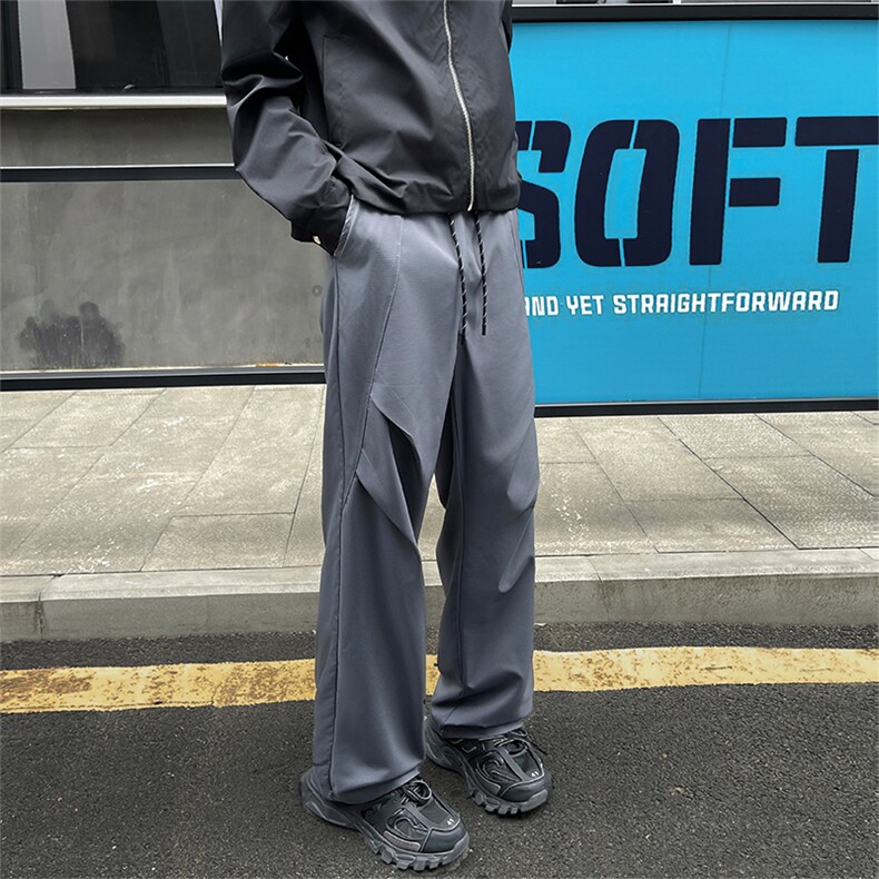 【现货】褶皱伞兵裤户外防水冲锋裤A517特P35控58,男装休闲裤,电商A309