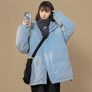 现货高品质美式高街冬季重磅三防加厚羽绒棉衣厚外套面包棉服图片