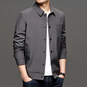 J655钱塘2020-1 秋冬新款轻奢高端休闲大货主推男士休闲夹克P155图片