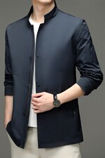 BEA33607钱塘2020-2男士立领秋季薄款中年休闲简约夹克主推款P175，男装夹克，钱塘207-2