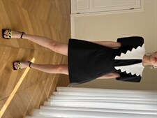 现款 夏款新款 法式娃娃领显瘦连衣裙,女装连衣裙,LION&CAT(2F)