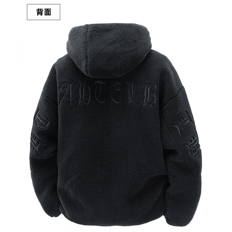 羊羔毛加厚夹克男休闲连帽潮牌情侣外套MY016-P115,男装夹克,星座308B-2