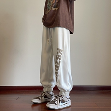 高品质秋季休闲裤男织带复合宽松长裤227-2*K026*P35控58，男装休闲裤，星座227-2