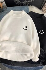 M18204-P45加绒款-P65半高领毛衣男士大码针织衫男毛线衣男，男装针织衫/毛衣，电商A040