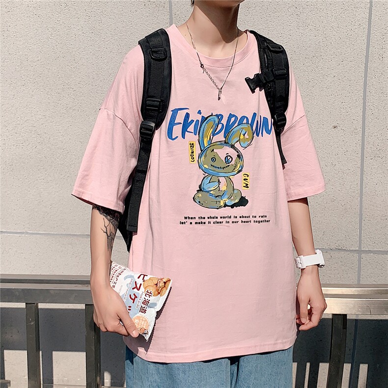 图案已注册港风休闲潮大码情侣男女中性短袖T恤男DT7021P25控,男装T恤,星座227-7