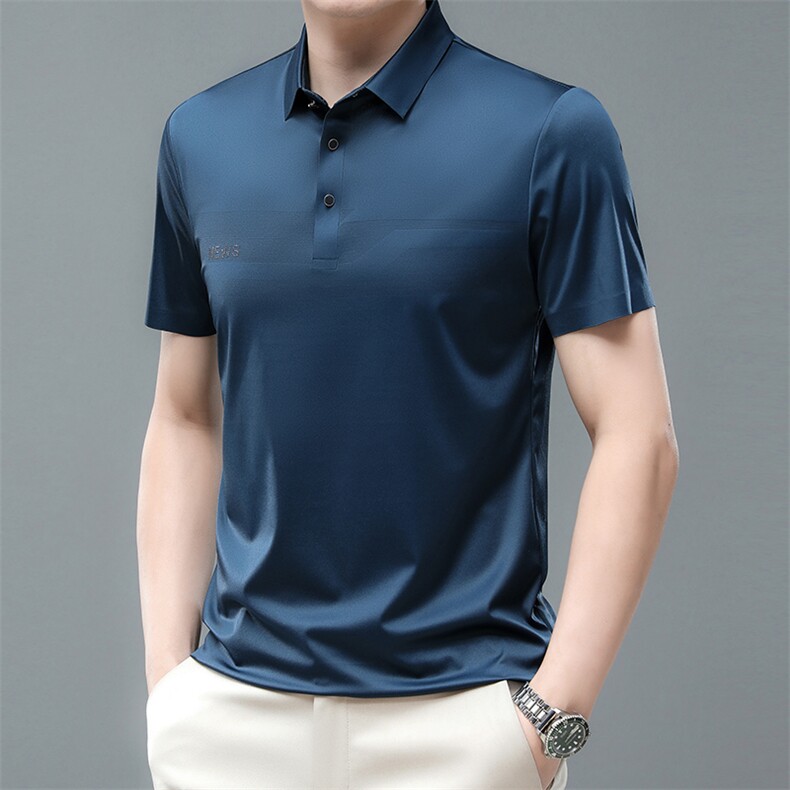 F83335男士2023年夏季新款百搭T恤男短袖商务休闲体恤男P62,男装T恤,电商B360