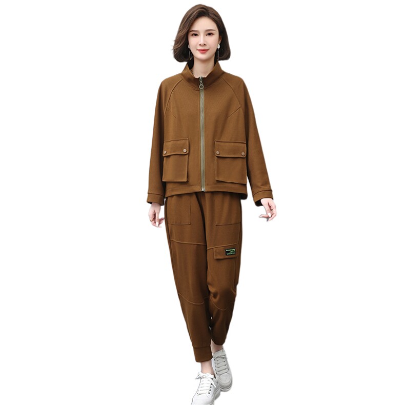 时尚休闲女装套装显瘦百搭两件套舒适保暖秋冬新款,女装套装/套裙,叶笙衣