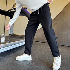 加绒加厚裤子男秋冬季2025新款百搭休闲裤C317-65318-P78，男装卫衣，电商C317