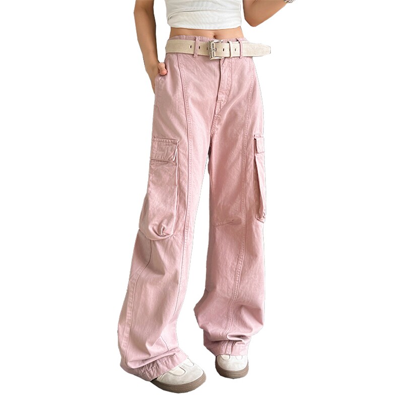 重磅美式高街复古水洗工装潮牌伞兵长裤A436-6222B-P701118,男装休闲裤,电商A436