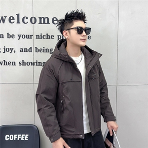 3921 P135 2025新款棉服加棉冲风衣夹克外套图片