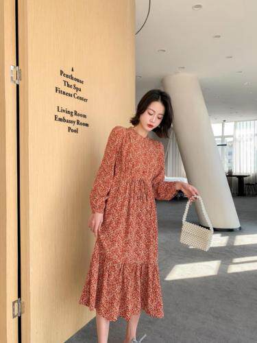 碎花连衣裙，女装连衣裙，昕叶良品