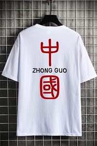 T2070P28网格挂拍 男中性纯棉夏季大码短袖T恤宽松ins半袖T恤图片