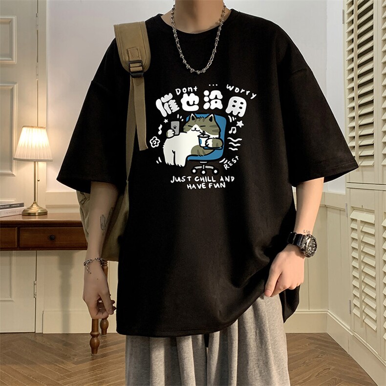 麂皮绒短袖t恤男大码半袖男酒店风JD82403-P25,男装T恤,电商A040