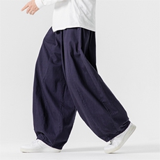 秋冬新款中性大码日系工装休闲裤宽松垂感阔腿裤风K269/P65，男装工装外套，钱塘713