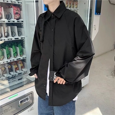 长袖衬衫春款男港风潮流CS12P32，男装衬衫，星座1116-2