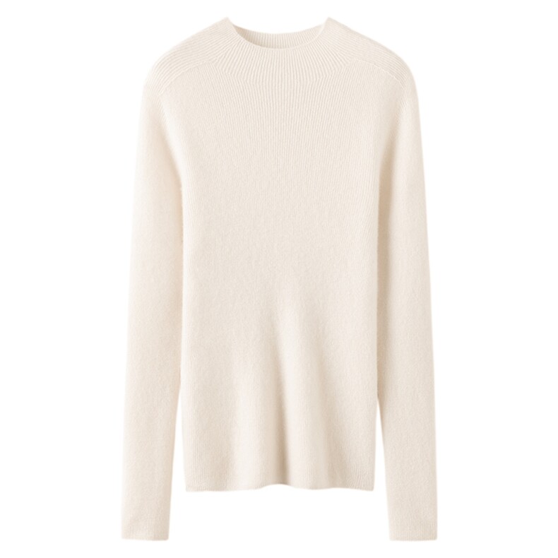 套头打底衫35%羊绒衫2024年新款秋冬季女士针织衫，女装羊绒衫，绒又羊绒