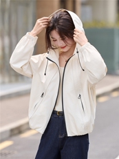 短款风衣外套女春秋2025年初秋季新款女装气质小个子休闲时尚上衣，女装短外套，丽影随形
