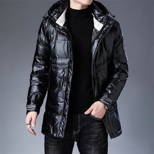 XS98332冬季男士羽绒服外套男装连帽修身白鸭绒潮流帅气P275图片