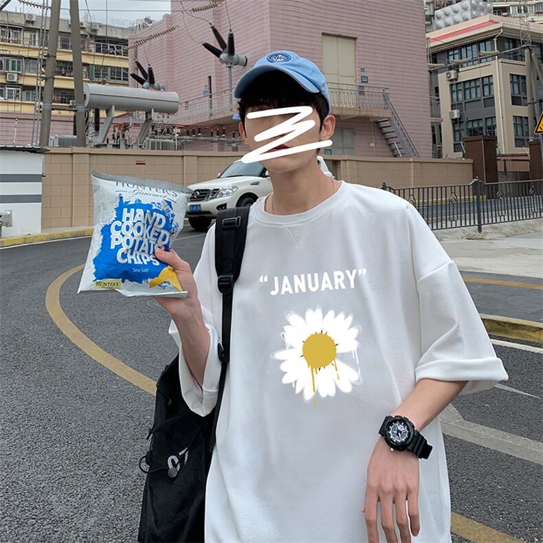 Q11073-P30春夏季七分袖t恤男大码五分袖男短袖中袖,男装T恤,电商A040
