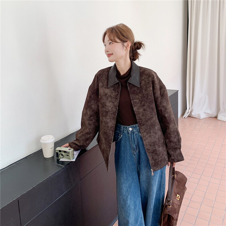 2025秋季扎染灯芯绒棉里巴恩风外套2C322-M3003-P185-K265,女装棉衣/棉服,2C322