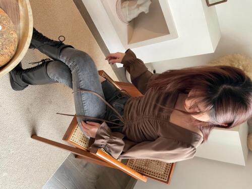 【现货】早秋新款韩版时尚小女人上衣，其它，Yibee