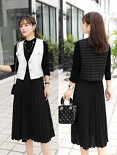 时尚小香风两件套套裙，其它，湘怡服饰