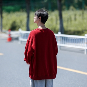 秋季圆领发泡卫衣大码长袖上衣618A-WY24-P40 58图片