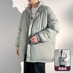 主推十万现货韩版羊羔毛拼接图案保暖摇粒绒棉衣外套MY9073-P80图片