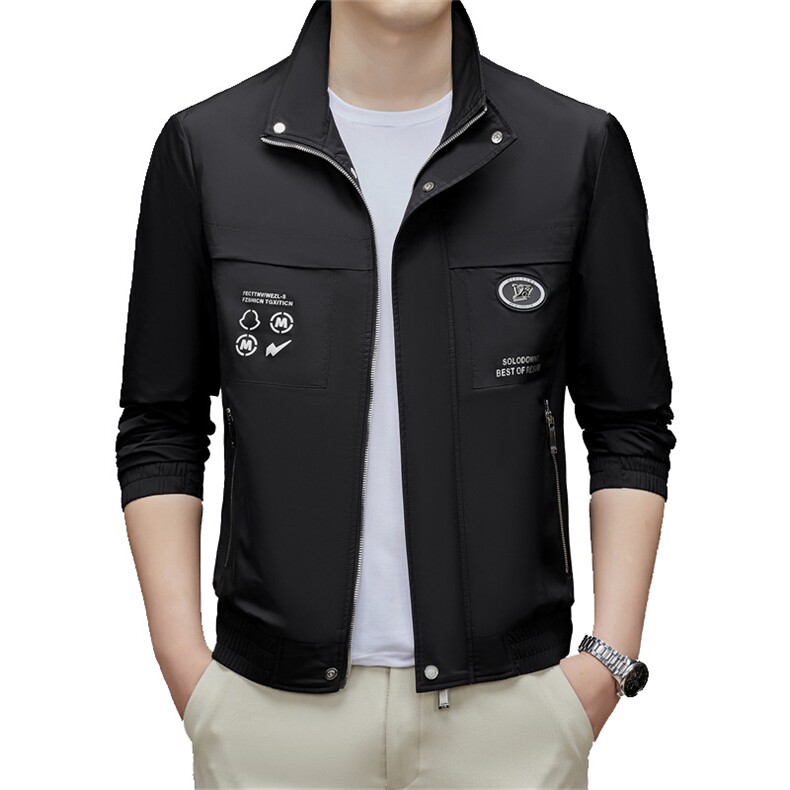 DJ23JK88063钱塘2020-3秋冬季新款时尚休闲潮流帅气夹克P265,男装夹克,钱塘207-3