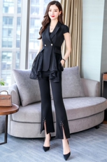 优雅简约舒适时尚2022年夏季套装/套裙修身个性短袖2022年夏季，女装套装/套裙，火爆靓佳人