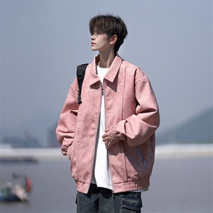 L-9XL春季新款PU皮夹克大码美式翻领休闲夹克JK6833-P78 83 控128图片