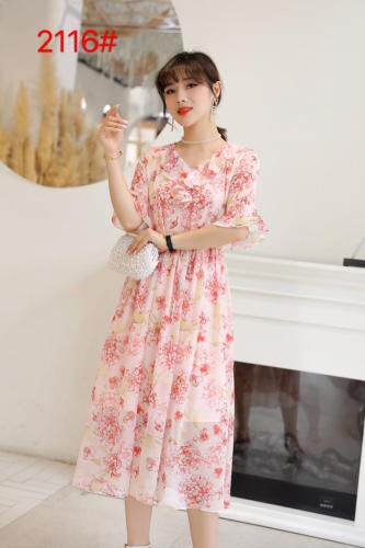 木耳边重工连衣裙，女装连衣裙，罗兰春天