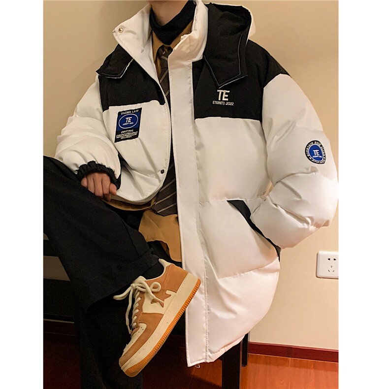 冬新款大码防风保暖羽绒棉服情侣中长款工装棉衣外套D236P148男,男装棉衣,电商A335-1（原A458）