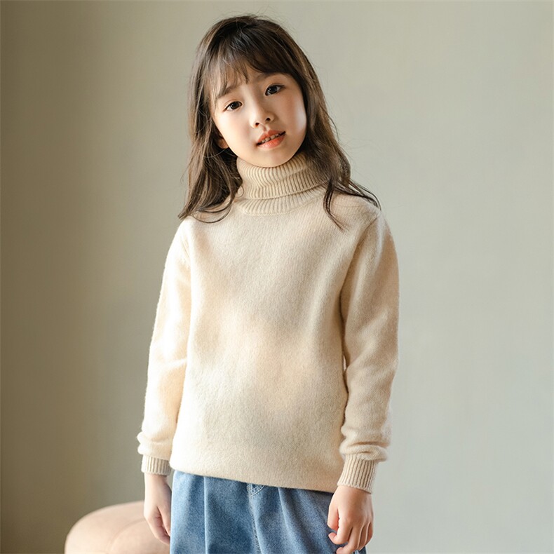 2025百搭时尚加厚儿童羊毛衫，童装儿童羊毛衫，暖钟情羊绒