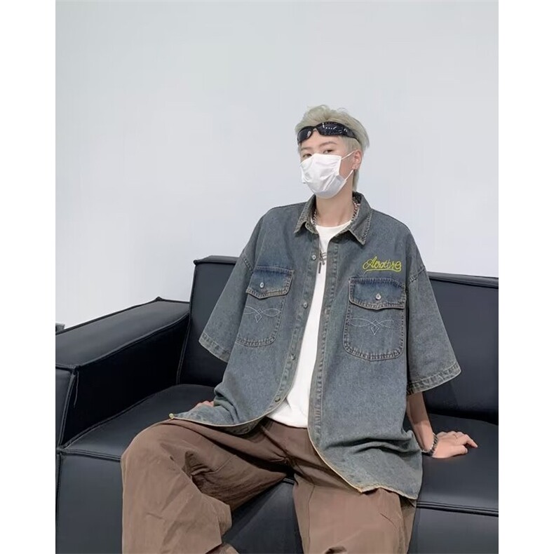 男士短袖夏季2024新款GW067P52,男装T恤,星座1116-2