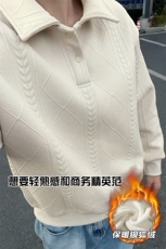 薄款改加绒特批P48无差价冬抖音保暖轻熟风外套男W5022J加绒，男装卫衣，电商A001