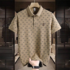 84052-P40夏季时尚休闲T恤男士POLO衫欧货潮牌商务翻领短袖T恤，男装Polo衫，电商D310B-1